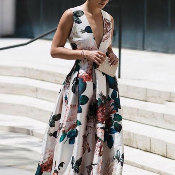 Fashion Mia Maxi Floral Dress | Poshmark